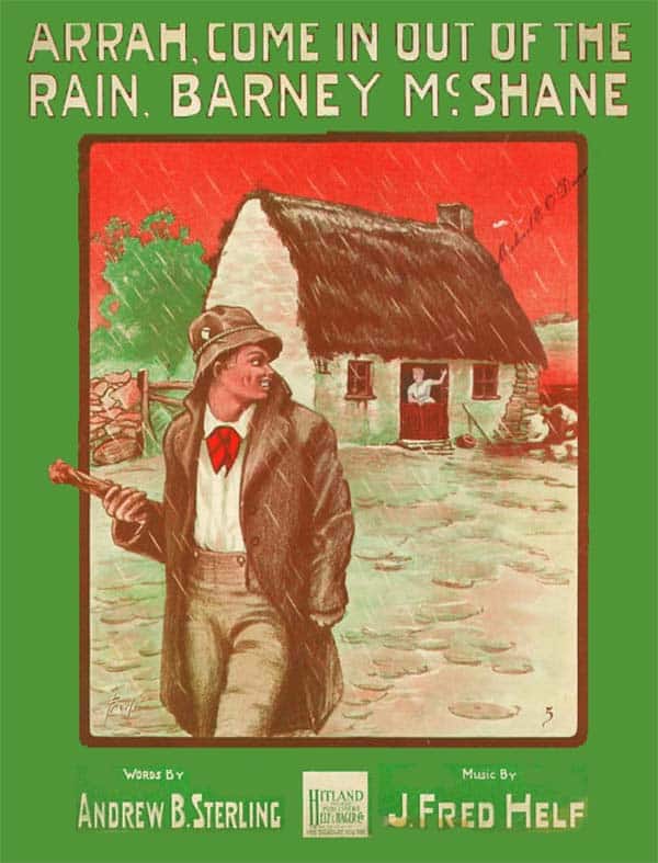 Arrah come in out of the rain Barney McShane