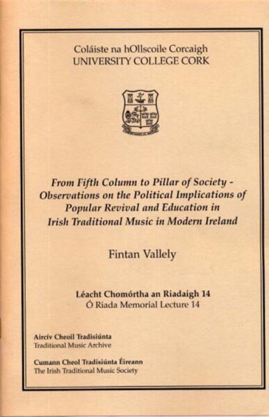 From Fifth Column to Pillar of Society by Fintan Vallely
