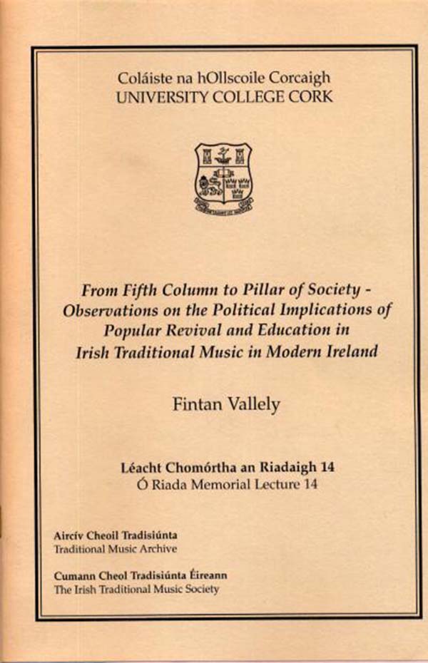 From Fifth Column to Pillar of Society by Fintan Vallely